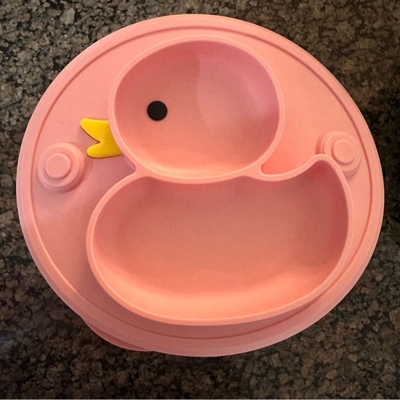 Toddler Silicon and BPA-Free Plastic Plate Bundle - Picture 6 of 6